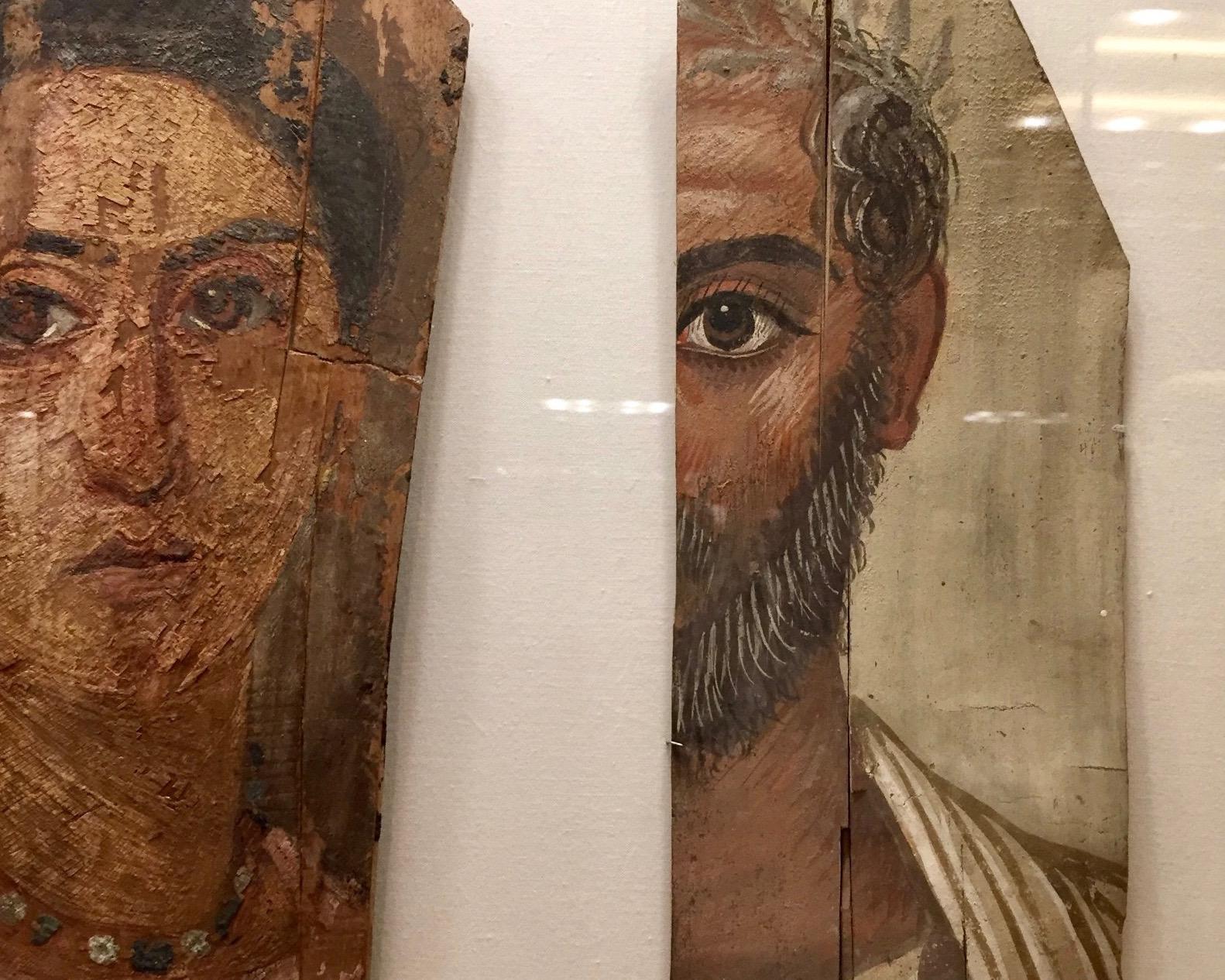 Πορτραίτα Φαγιούμ, Εθνικό Αρχαιολογικό Μουσείο, Αθήνα.
