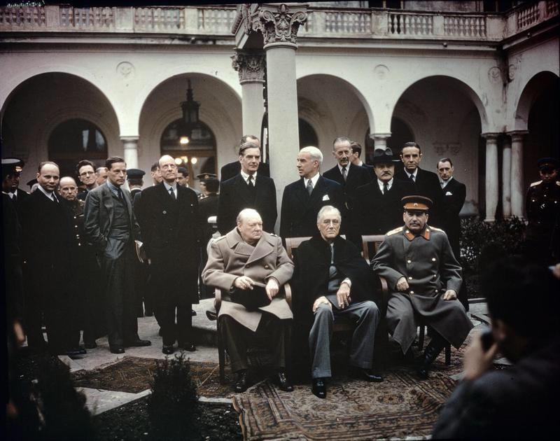 The Yalta Conference, Crimea, February 1945