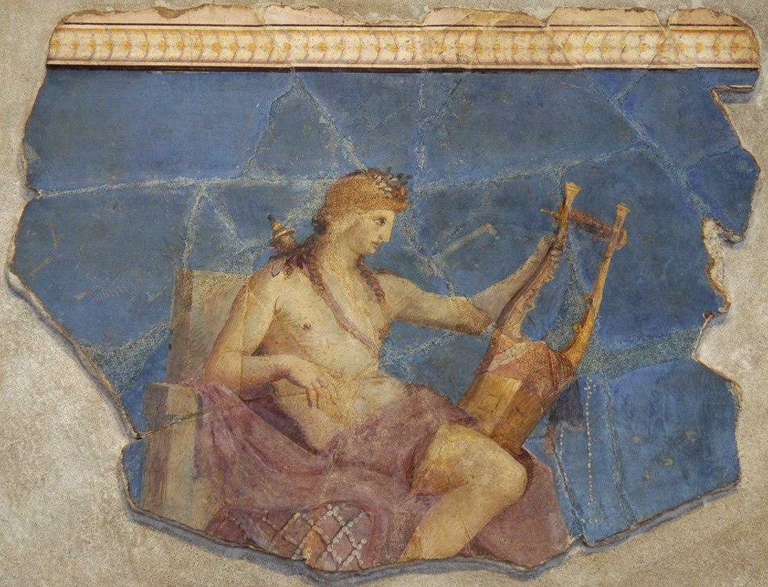 Απόλλων κιθαρωδός, Antiquarium del Palatino, Ρώμη.