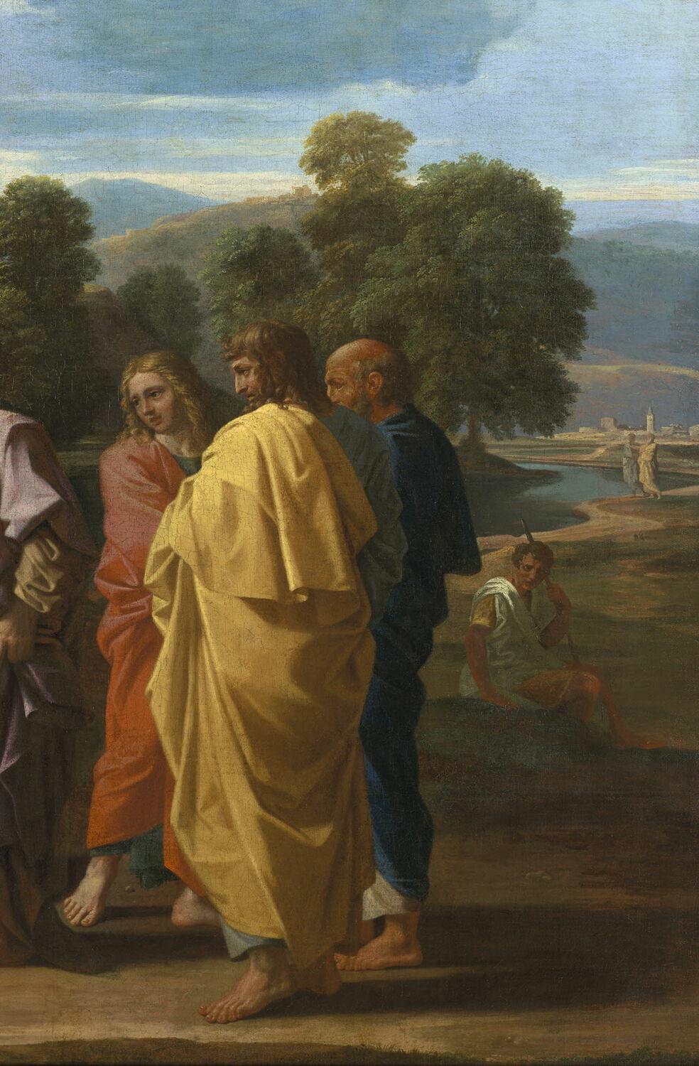 Nicolas Poussin, Οι τυφλοί της Ιεριχούς (λεπτομέρεια), Musée du Louvre, Παρίσι.