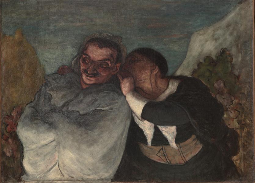 Honoré Daumier, Crispin et Scapin, Musée d’Orsay, Παρίσι.