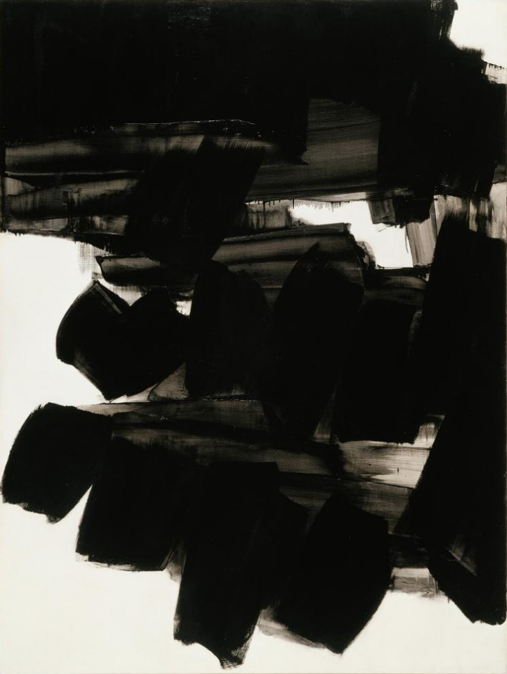Pierre Soulages, Peinture 260 x 202 cm, 19 juin 1963, Centre Pompidou, Παρίσι.