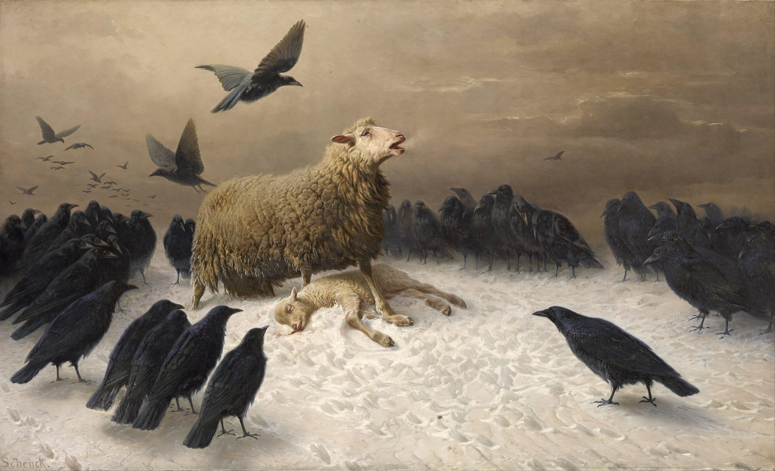 August Friedrich Albrecht Schenck, Angoisses, National Gallery of Victoria, Μελβούρνη.